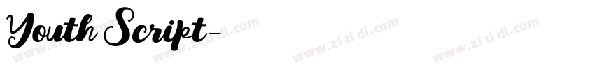 Youth Script字体转换